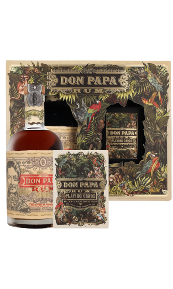 Don Papa, 7 years Rhum Philippines+ Shaker