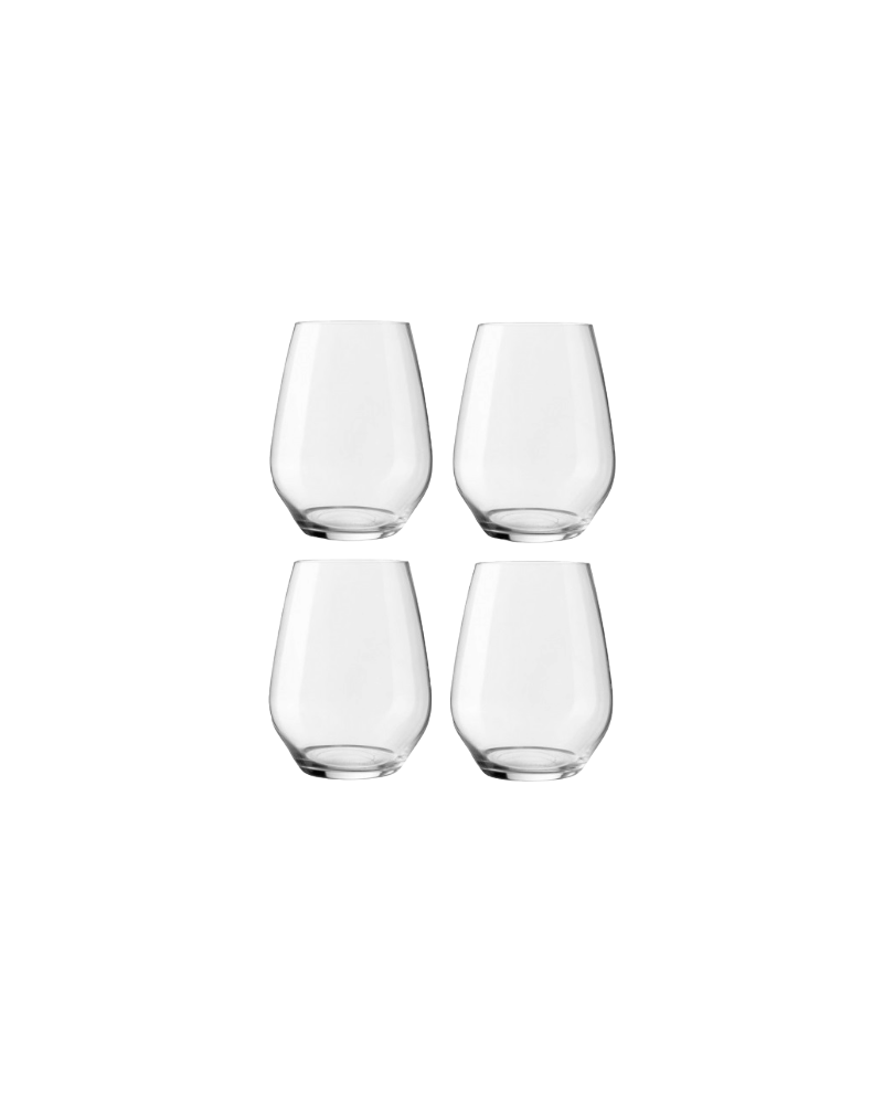 Set van 4 water Glazen Le Creuset