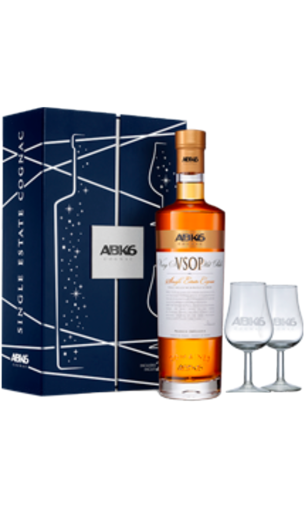 ABK6, VS 70cl + 2 glazen