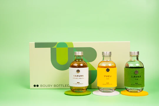 Boury Bottled Two hundreds Giftbox 3x200ml Gin & Liquor