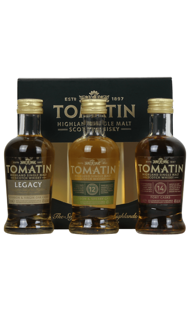 Tomatin triple pack 3x5cl Whisky