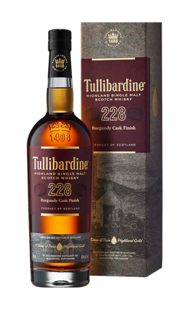 Tullibardine, Whisky Burgundy finish 228
