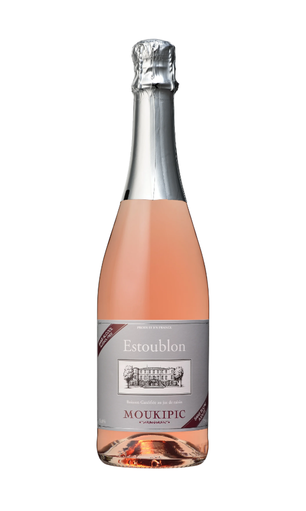 Estoublon, Moukipic Rosé Sans Alcool