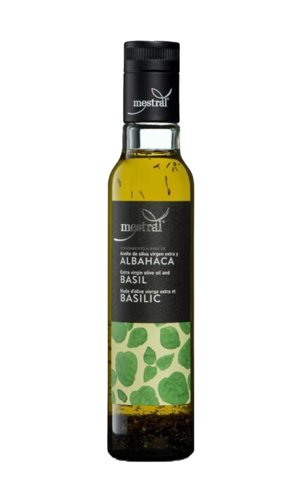Mestral, Extra Vierge met basilicum 0.25 L