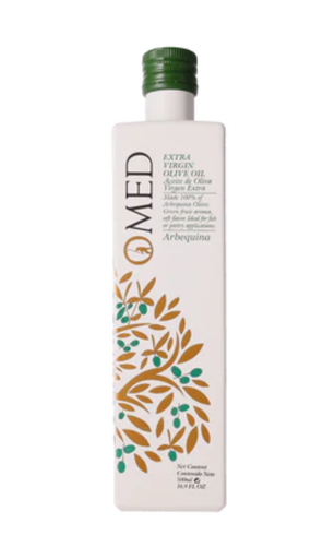 [VOOOOM008] O'Med, Arbequina White Bottle 500ml