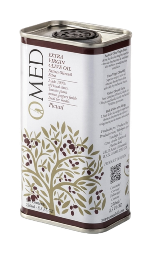 [VOOOOM012] O'Med, Picual White Bottle 250ml