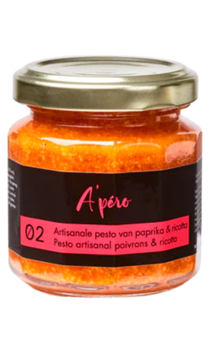 [VOTAAP001] A'pero 2 pesto paprika & ricotta 100gr