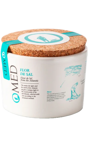 [VOZOOM001] O'Med, Fleur de Sel Pot Luxe 100gr