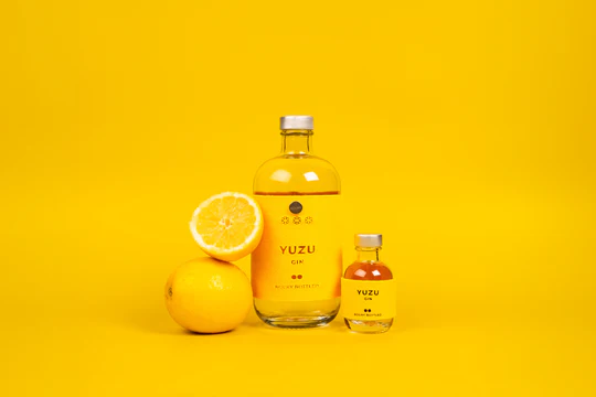 [AHGIBY006] Boury Bottled Yuzu Gin 44% 0,5L