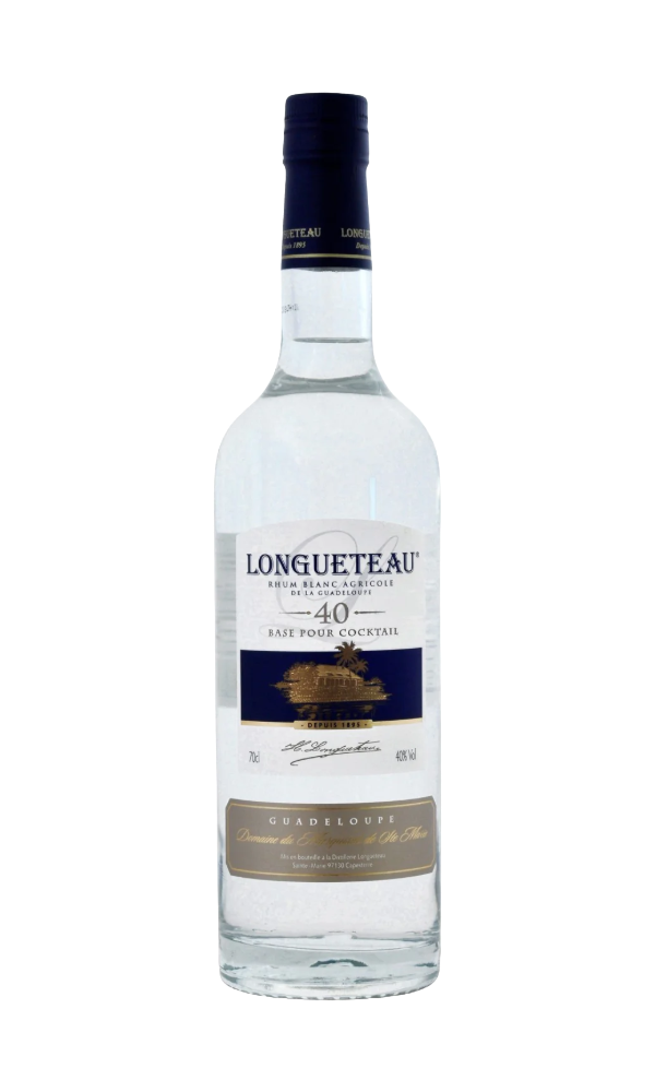Longueteau Rhum Blanc Guadeloupe 40%
